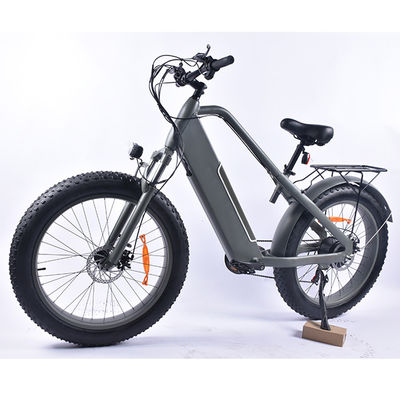 26in الدهون الإطارات دراجة الصيد الكهربائية 1000W إطار سبيكة مع سلسلة KMC