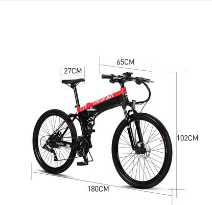 26 دراجة كهربائية قابلة للطي 23 كجم الوزن الصافي للتطبيقات المتعددة
