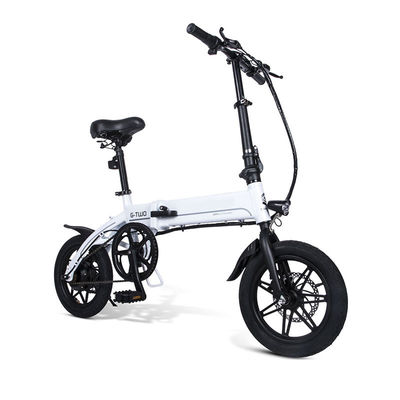 دراجة كهربائية قابلة للطي للتحكم في الدهون ، 32 كم / ساعة 14 دراجة كهربائية قابلة للطي