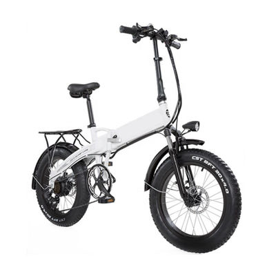350W دراجات كهربائية قابلة للطي للبالغين ، 20 &quot;4.0 دراجة قابلة للطي الدهون الإطارات 28MPH