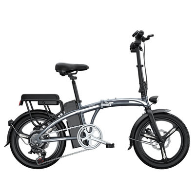 20 دراجة كهربائية فائقة الخفة ، 7.5AH دراجة كهربائية قابلة للطي للبالغين 7 سرعات