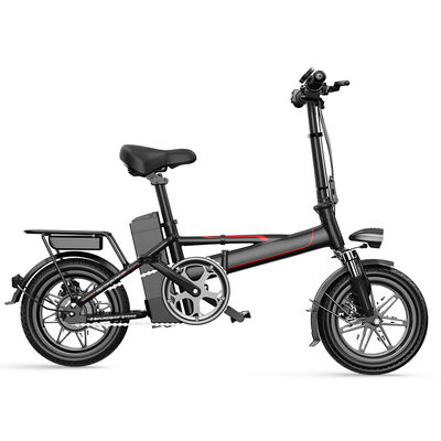دراجة كهربائية خفيفة الوزن قابلة للطي 400 واط 14 في 18 كجم الوزن الصافي