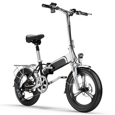7 سرعات أخف دراجة كهربائية قابلة للطي ، دراجة كهربائية خفيفة للغاية قابلة للطي 36 فولت