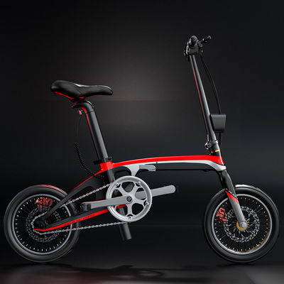 14in الأخف وزن E دراجة جبلية من ألياف الكربون الإطار المتعدد