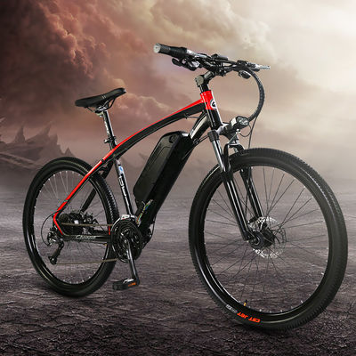 26in دراجة كهربائية هجينة خفيفة الوزن 27 سرعة IP5 مقاومة للغبار ومقاومة للماء