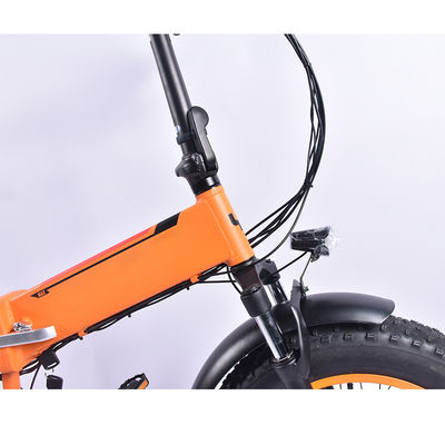 500 واط الدهون الإطارات دراجة كهربائية قابلة للطي مع KMC سلسلة 34KG الوزن الإجمالي