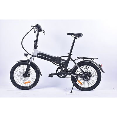 30km / H دراجة كهربائية قابلة للطي خفيفة الوزن ، دراجات كهربائية PAS 20 بوصة ذات العجلات