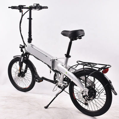 دراجة كهربائية قابلة للطي 500 واط 20 ، دراجة كهربائية خفيفة قابلة للطي مع بطارية 10Ah قابلة للفصل
