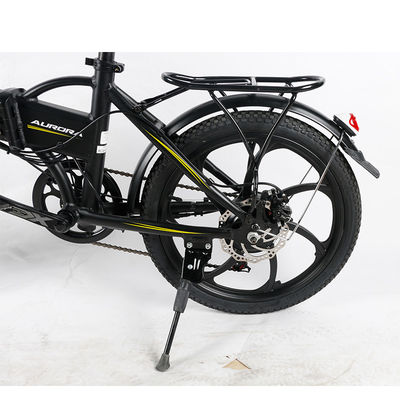 20x1.95 دراجة كهربائية قابلة للطي خفيفة الوزن 50 كم / ساعة أقصى سرعة مع سلسلة KMC