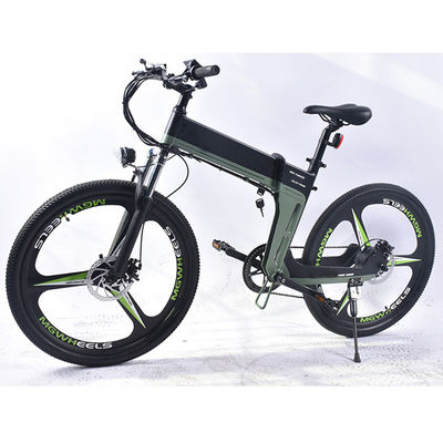 15.5mph دراجة كهربائية قابلة للطي 40Km التحمل 6 التروس