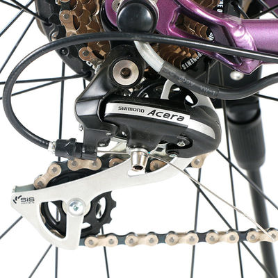27.5in دراجة كهربائية خفيفة الوزن للسيدات 20MPH خطوة من خلال دراجة كهربائية للسيدات