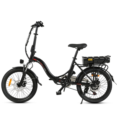 30Km / h دراجة كهربائية للسيدات خفيفة الوزن 20 بوصة 350W قابلة للطي E الدراجة
